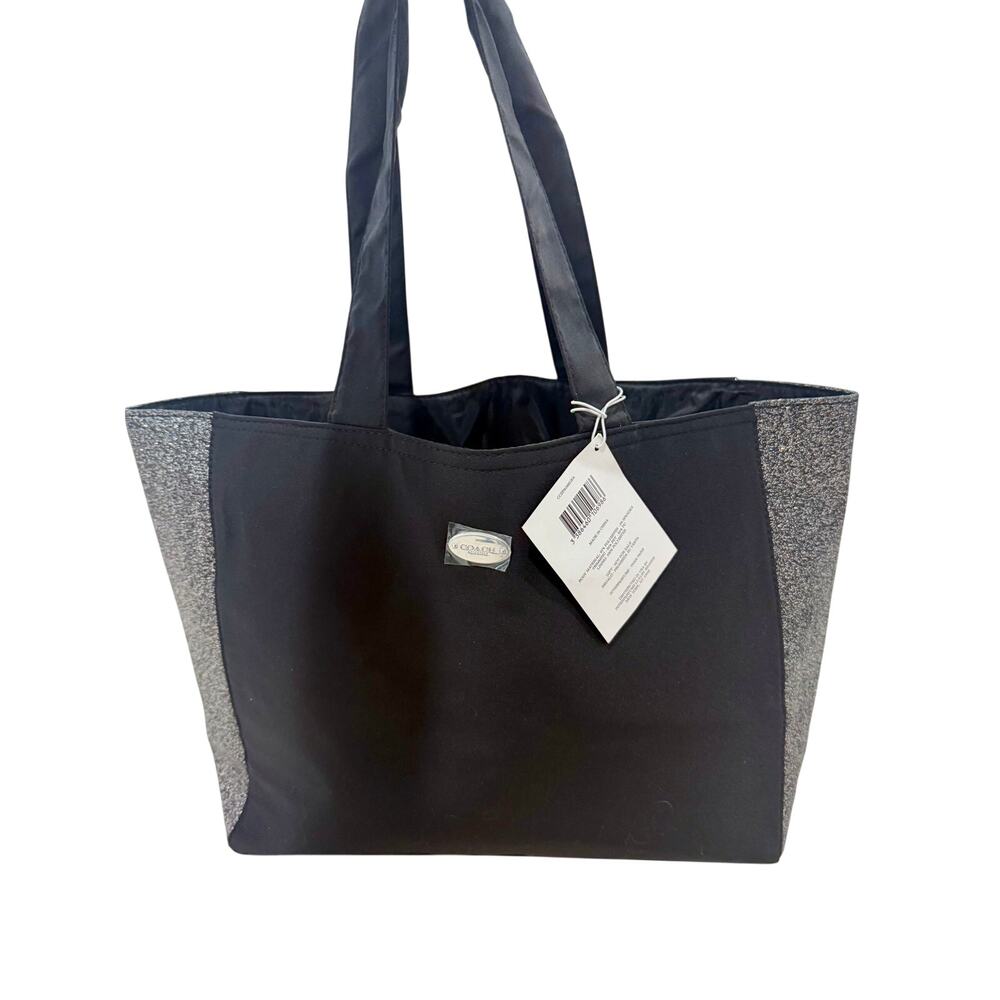Coach Signature C Sequin Canvas Embellished Tote Bag